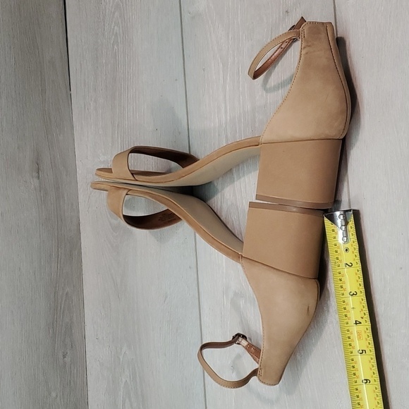 Steve Madden Women Irenee Leather Ankle Heels Sandals shoes sz 10 - Picture 8 of 11